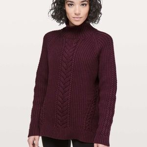 Lululemon Bring The Cozy Ribbed Turtleneck